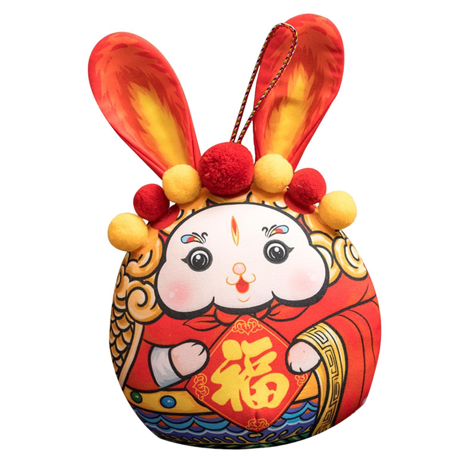 Cute Rabbit Stuffed Toys Animal Simulation Doll for Girlfriend Kids Gifts