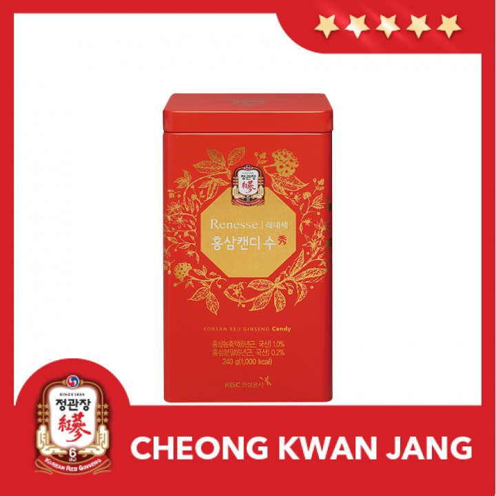 Kẹo Hồng Sâm KGC Cheong Kwan Jang (240g) - Kẹo Sâm Hàn Quốc