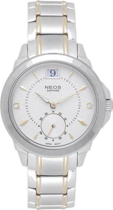 Đồng hồ Neos N-30830L nữ dây thép cao cấp