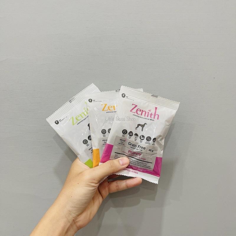 Hạt thức ăn chó mèo - Gói nhỏ Zenith 40g