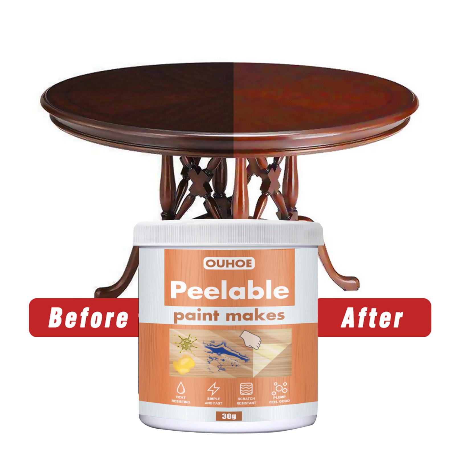 Sơn keo bóc đa chức năng nội địa Nhật OUHOE, khô nhanh, chống thấm, chịu nhiệt, dễ rách và thay thế, kéo dài tuổi thọ cho đồ đạc, luôn giữ được vẻ ngoài như mới.