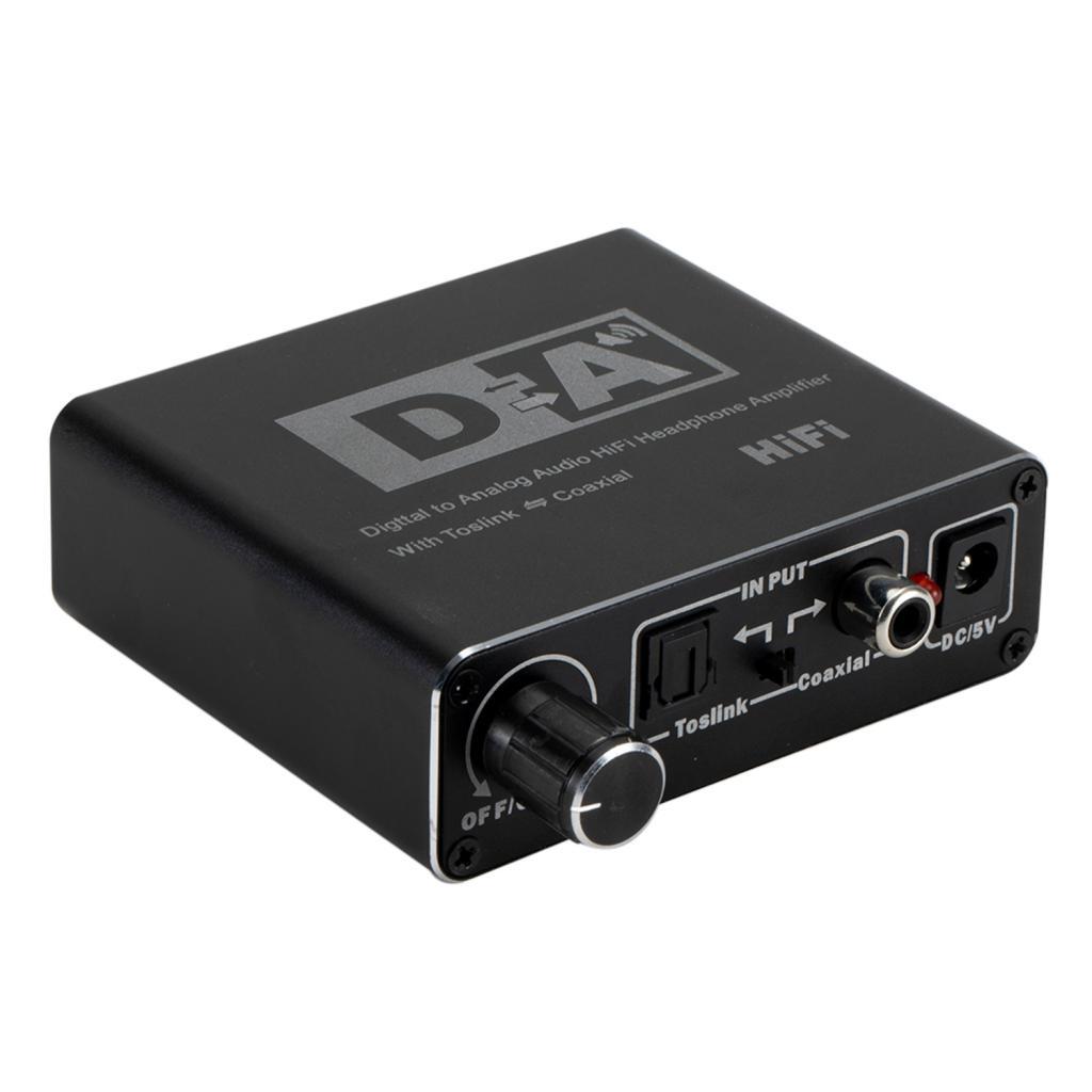 Digital Optical Coaxial  to Analog /.5mm Audio Adapter