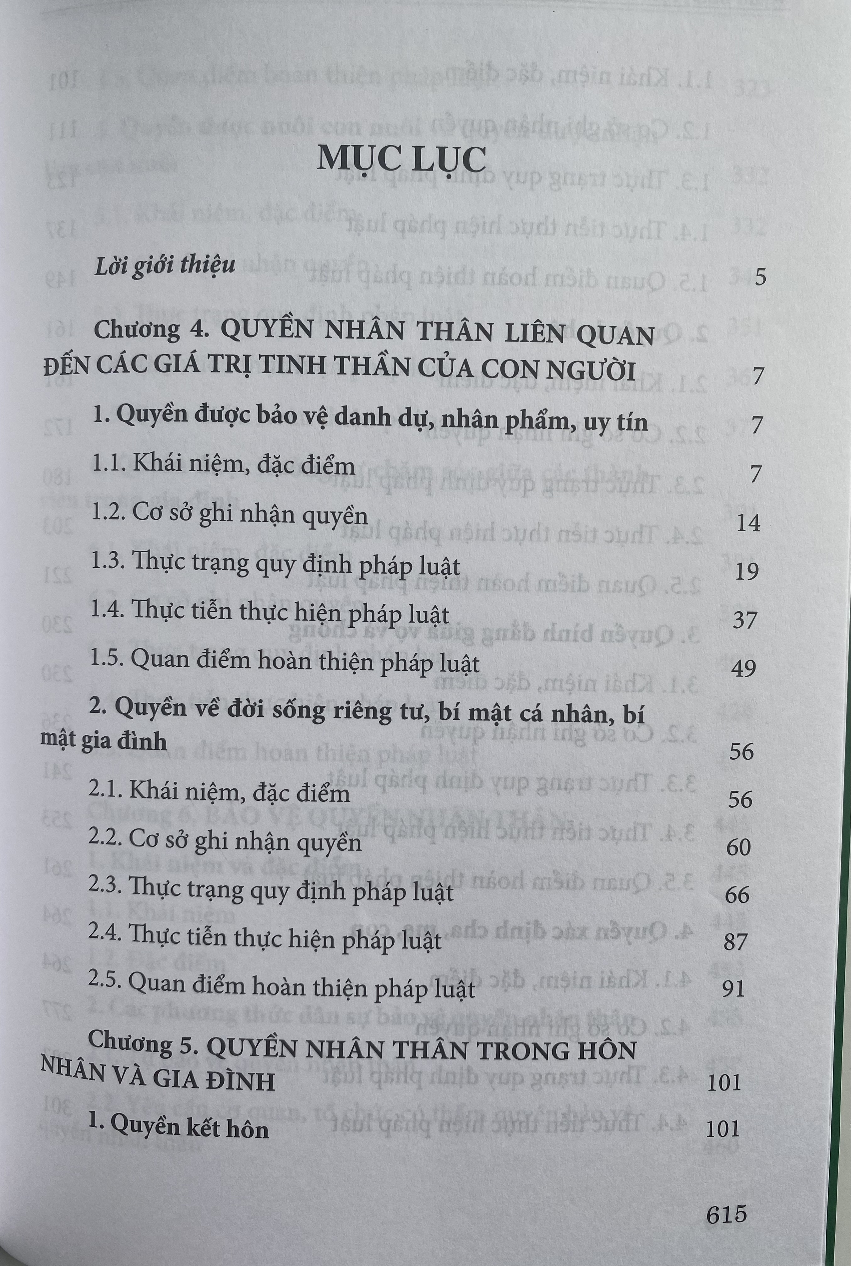 Quyền nhân thân và bảo vệ quyền nhân thân theo pháp luật Việt Nam -Tập 2