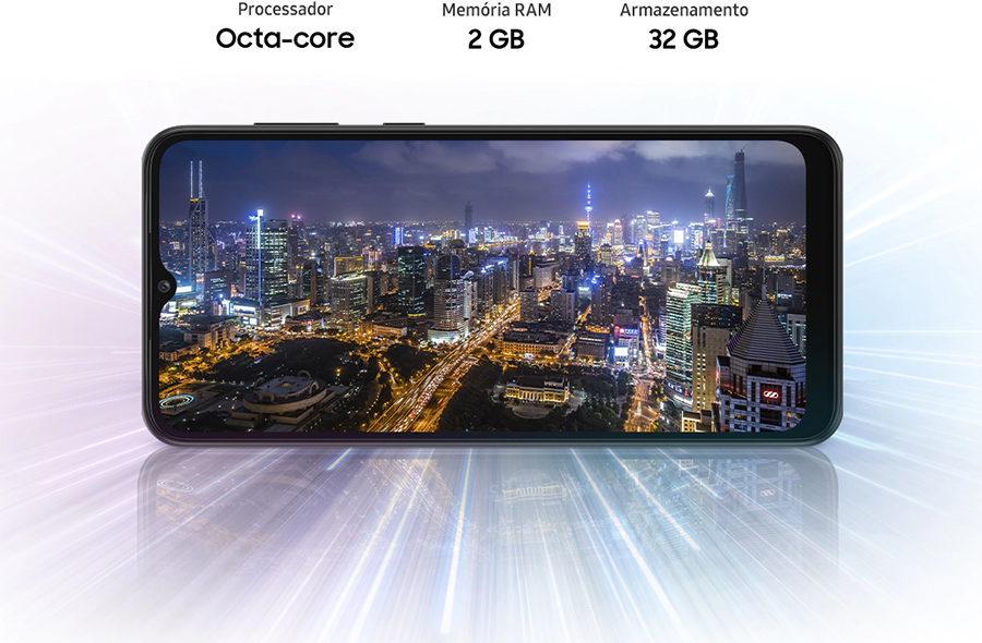 Điện Thoại Samsung A03 Core (2GB/32GB) Đen - Đã kích hoạt bảo hành - Hàng Chính Hãng