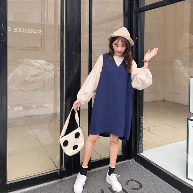 Đầm uzzlang, đầm nữ, đầm dáng suông, đầm nữ uzzlang, đầm nữ dáng suông, đầm nữ uzzlang, đầm cao cấp, đầm Quảng Châu