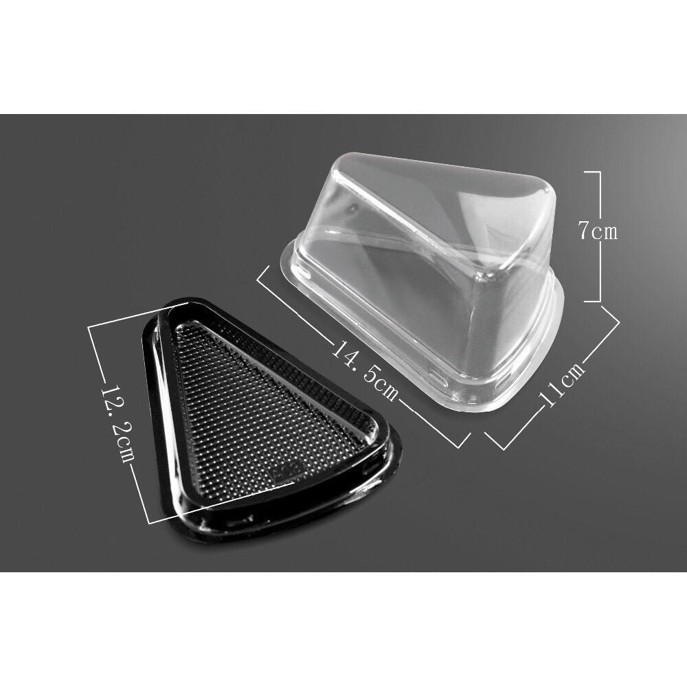 100 Hộp bánh tam giác - hộp bánh tiramisu tam giác A03 mang về