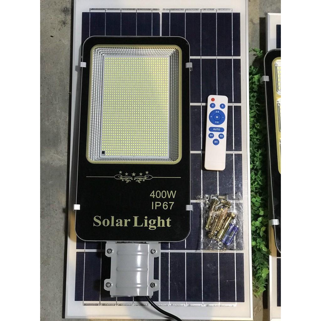 ---SỐC GIÁ RẺ---- Đèn đường năng lượng mặt trời 400W, đèn ngoài trời, siêu sáng, độ bền 7-10 năm