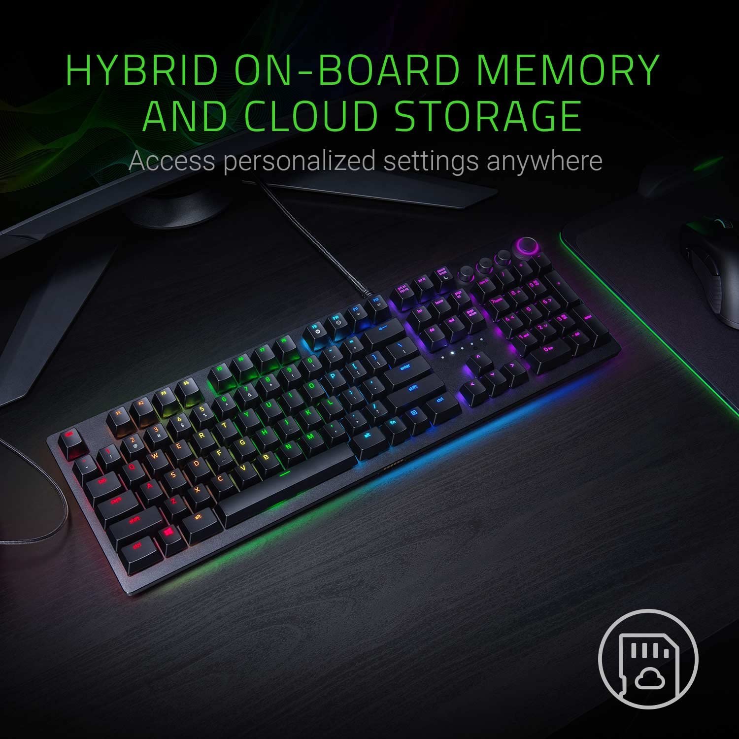 Bàn phím Razer Huntsman Elite-Linear Optical Switch_Hàng chính hãng