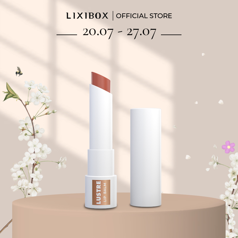 Son Dưỡng Có Màu Lustre Tinted Lip Balm Hibiscus -  Hồng mận - 2.9gr