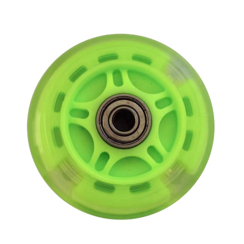 Bánh xe nhấp nháy cho trẻ em xe tay ga xe hơi bánh xe nhấp nháy bánh xe 80mm 120mm Color: 31BE7HH601840-BK-B