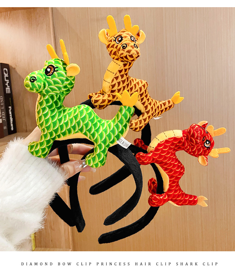 Cài tóc con rồng độc lạ