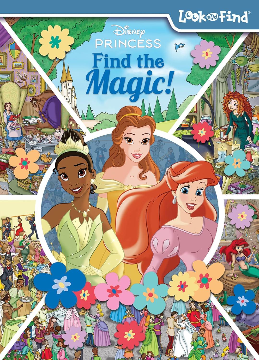 Sách ngoại văn: Look And Find - Midi Disney Princess Find The Magic