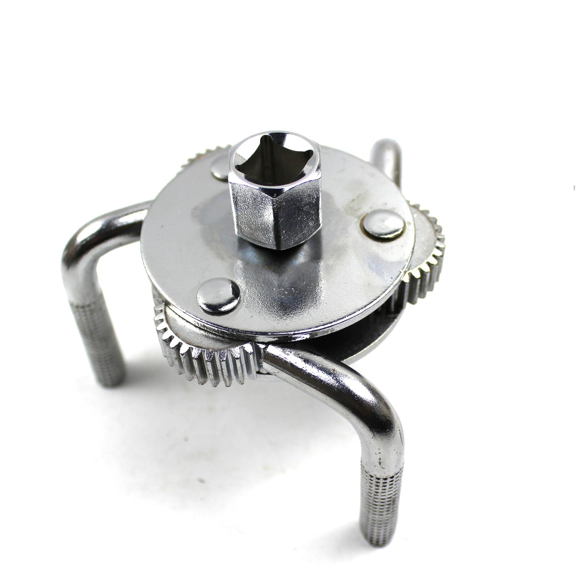 Phong cách mới nhất lọc dầu ô tô lọc cờ lê loại bỏ lọc phẳng ba móng tròn ba móng cờ lê dầu lưới công cụ loại bỏ
