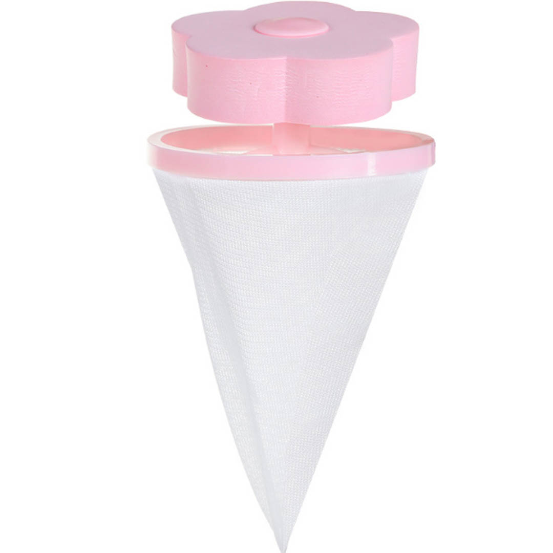 Combo 5 phao lọc rác cặn bẩn máy giặt gom rác lồng giặt giúp sạch hơn tăng tuổi thọ máy - 5 phao lưới hồng