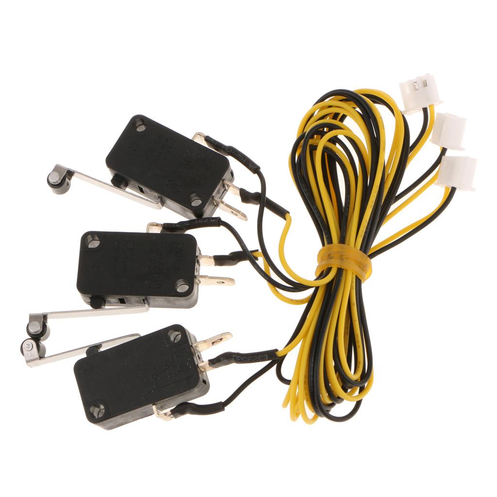 3PCS KW11-3Z Mechanical Endstop Switch with 600mm Cable for Makerbot