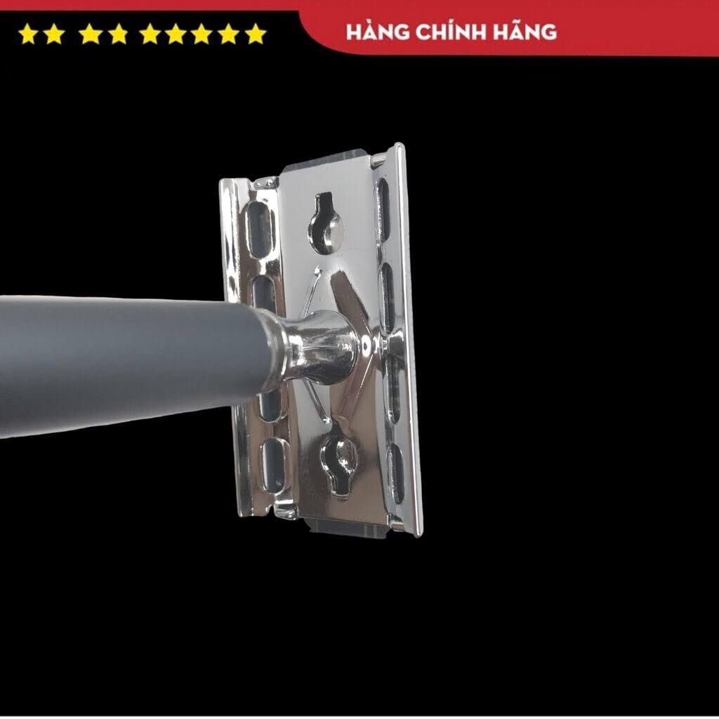 Dao Cạo Râu INOX Truyền Thống Cán Tháo Rời Cổ Điển Độc Đáo Dễ Sử Dụng ĐẸP, SANG TRỌNG, MỊN MÀNG
