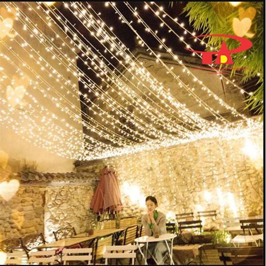 Đèn trang trí noel led nháy sáng vàng