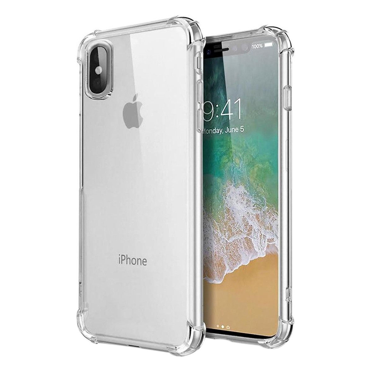 Ốp Lưng Dẻo Chống Sốc Phát Sáng Cho iPhone X/XS Dada - Hàng Chính Hãng