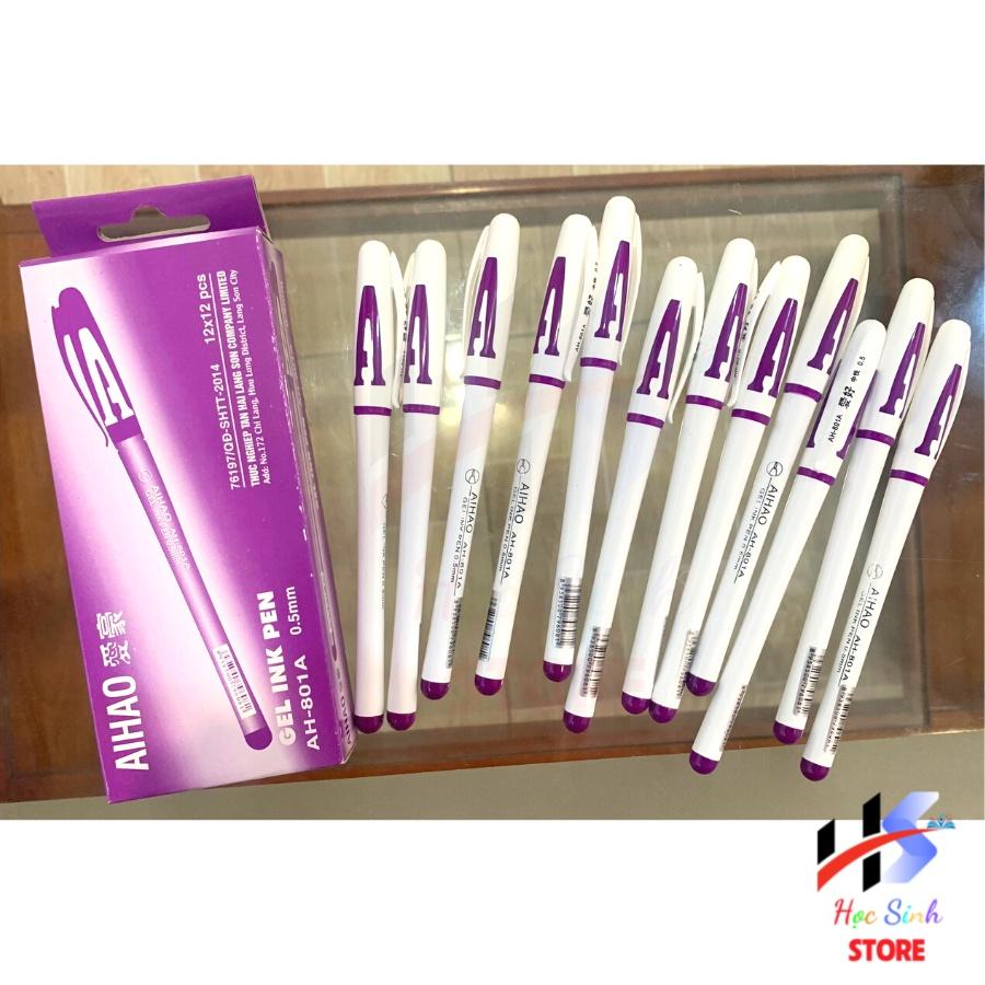 Hộp 12 cây bút AAA ngòi 0.5mm chất mực cao cấp, viết êm