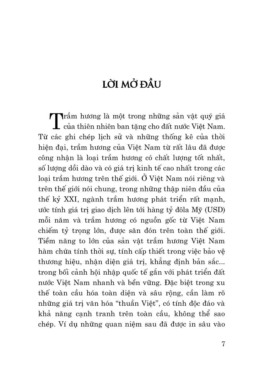 Văn hóa trầm hương Việt Nam (Sách chuyên khảo)