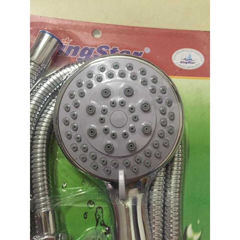 Bộ vòi sen 901C + dây sen inox + cài sen