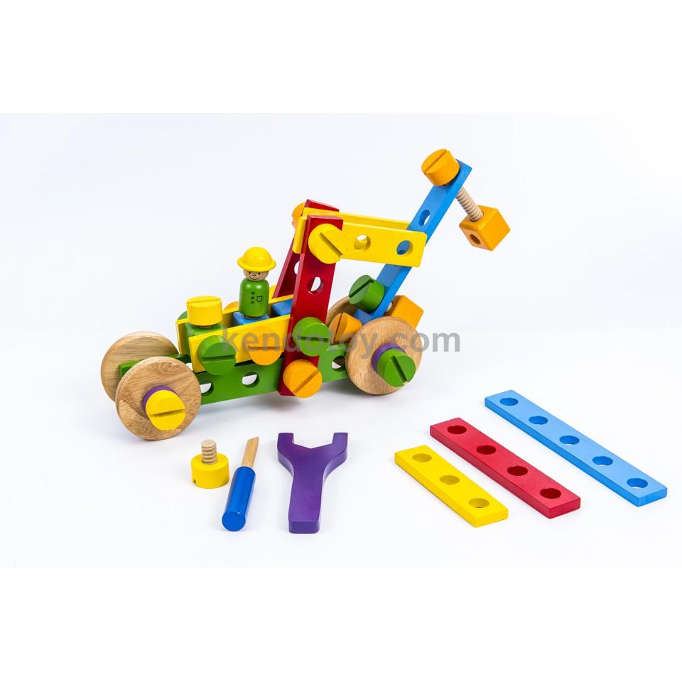 Combo đồ chơi kỹ sư và lắp ráp sáng tạo