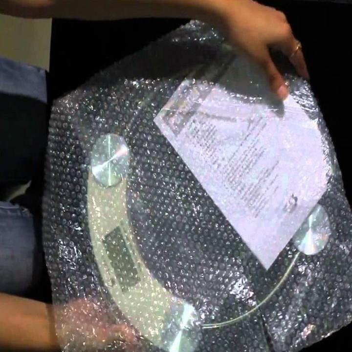 Cân Điện Tử Sức Khỏe Mặt Kính Cường Lực Trong Suốt