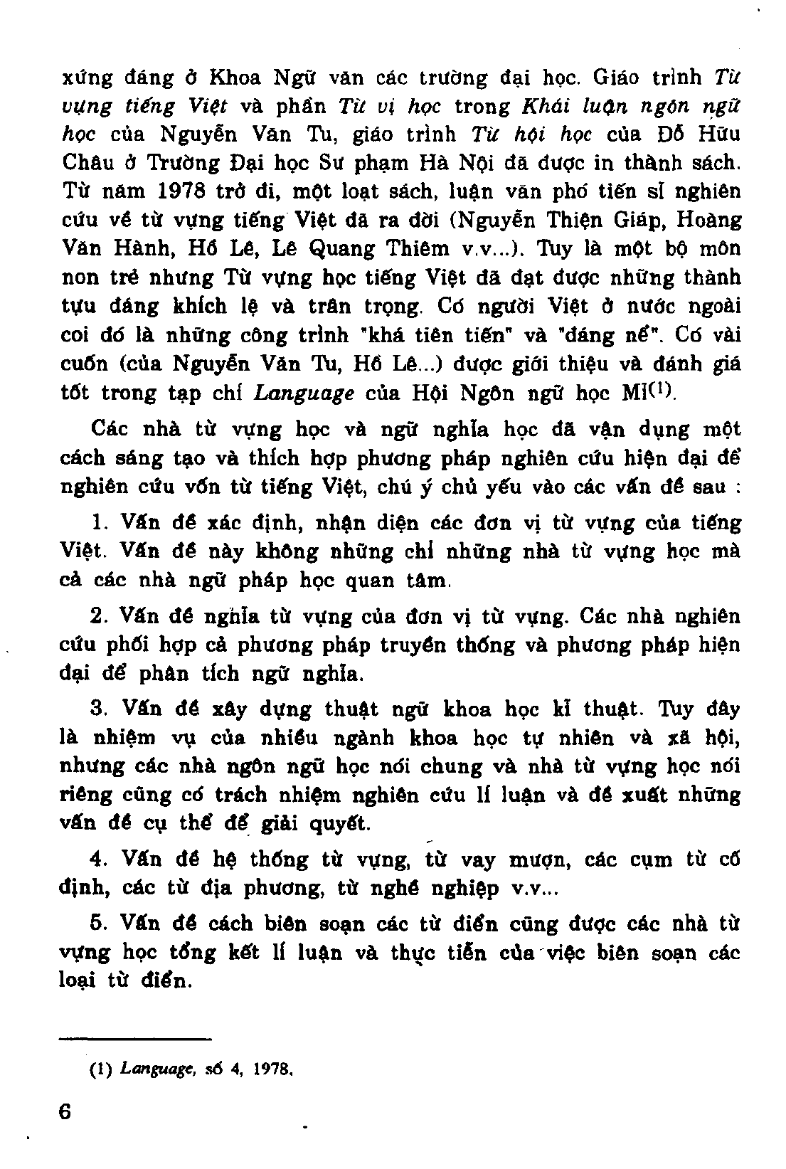 Từ vựng học Tiếng Việt