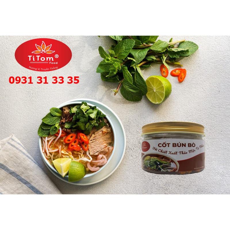 Gia vị nấu bún bò - Gia vị bún bò - Gia vị bún bò nêm sẵn - Cốt bún bò TITOM 250g