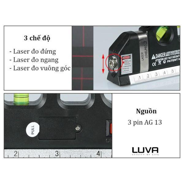 Thước đo Laser nivo tiêu chuẩn nâng cao