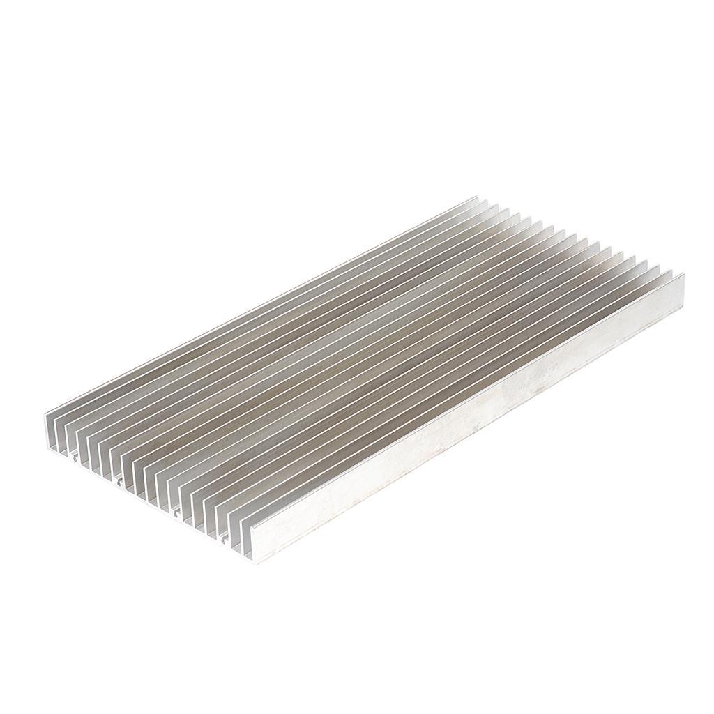 Aluminum    Fin 300x140x20mm for 50-100W LED CPU GPU