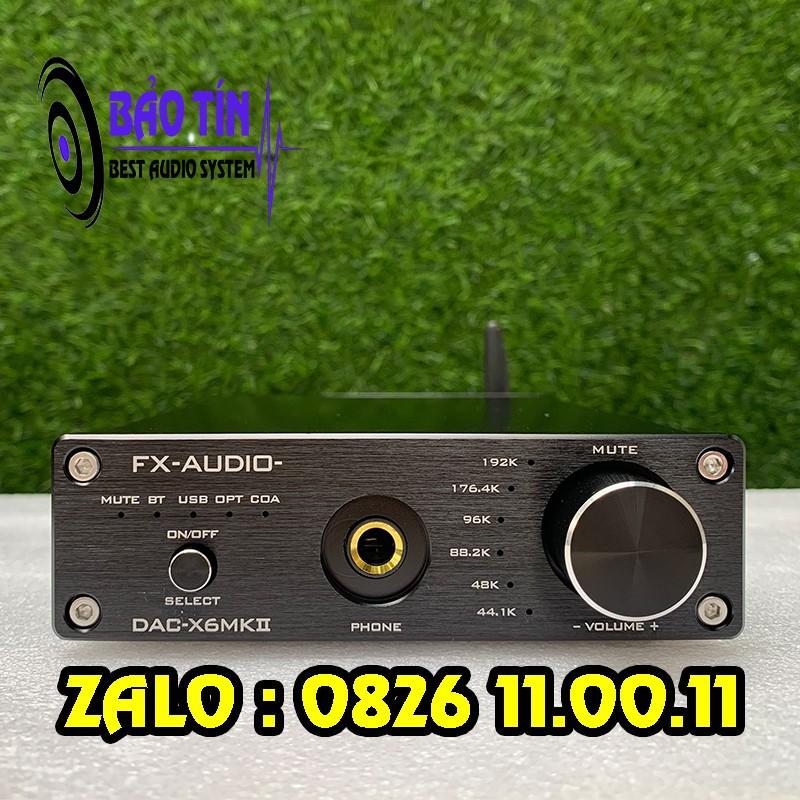 DAC X6MK2 HÀNG CHÍNH HÃNG CHẤT LƯỢNG CAO GIẢI MÃ 24BIT/ 192KHZ