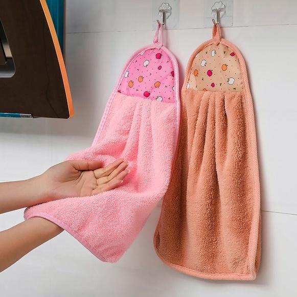 Combo 2 khăn lau tay nhà bếp siêu thấm