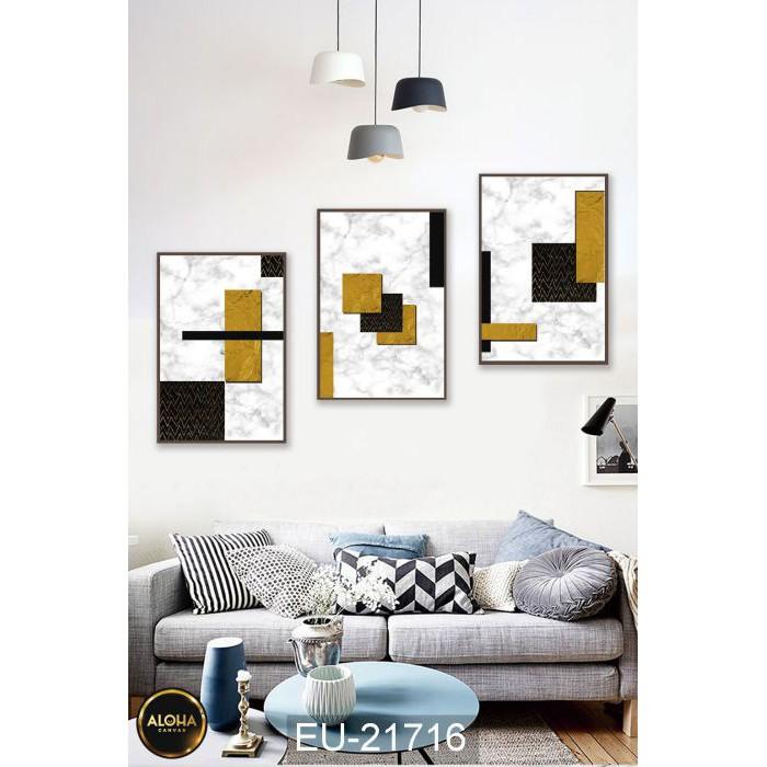 Tranh Canvas Treo Tường Phong Thủy Cầu Thang Phòng Khách Phòng Ngủ Phòng Bếp Giá Rẻ