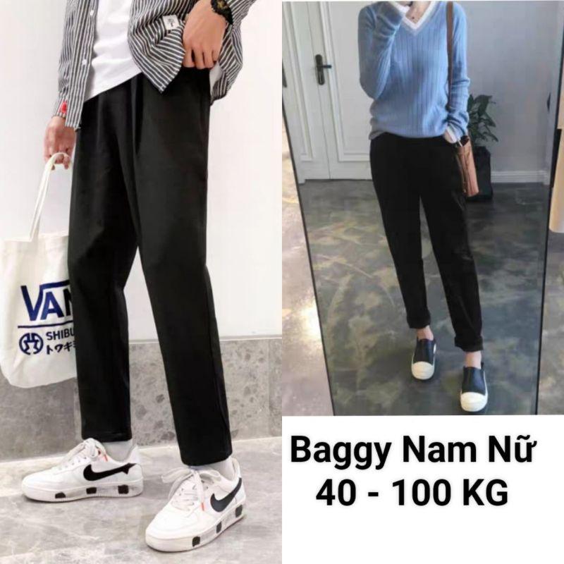 Quần baggy 40-100kg nam nữ thời trang bigsize(video ảnh thật)