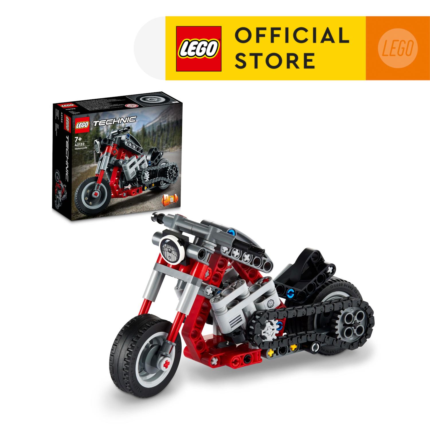 LEGO Technic 42132 Xe Mô Tô Độ (163 chi tiết)