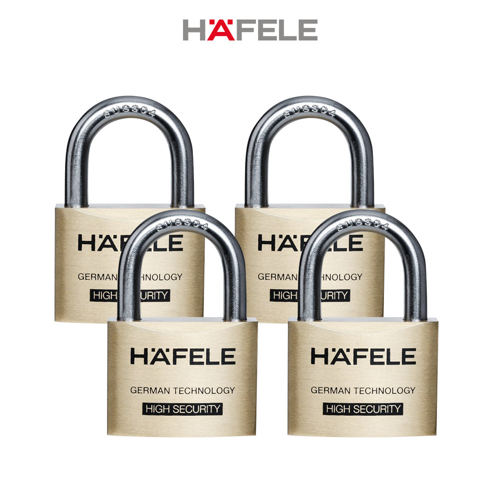 Bộ 4 ổ khoá Keyed Alike Hafele - 482.01.976 (Hàng chính hãng)