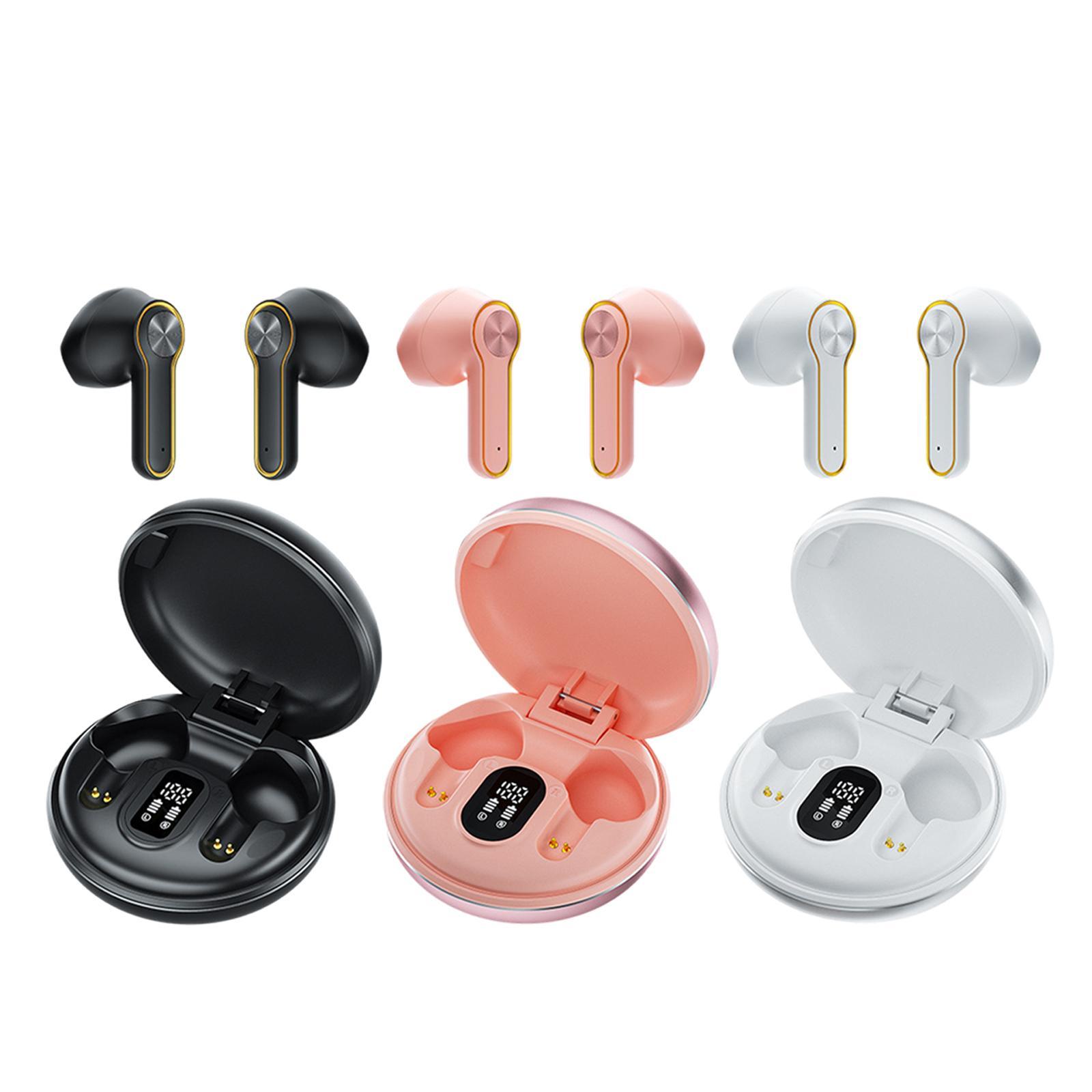 Wireless Bluetooth 5.0 in-Ear Gaming Earbuds, Cool , Low Latency, Gaming Earphones, Touch Control w/Mic for Running Sport Fitness Stereo Bass