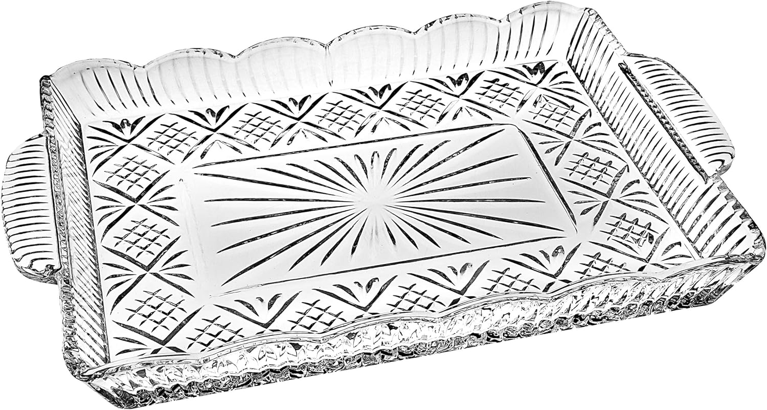 KHAY PHA LÊ HÌNH CHỮ NHẬT GODINGER DUBLIN SERVING TRAY hàng chính hãng