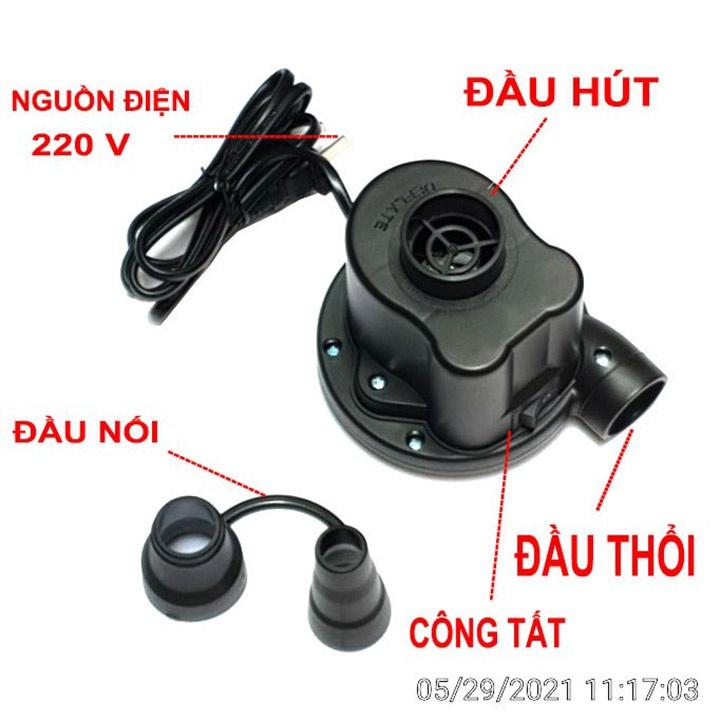 Bơm bể bơi, bóng hơi - bơm điện hút chân không mini 2 chiều