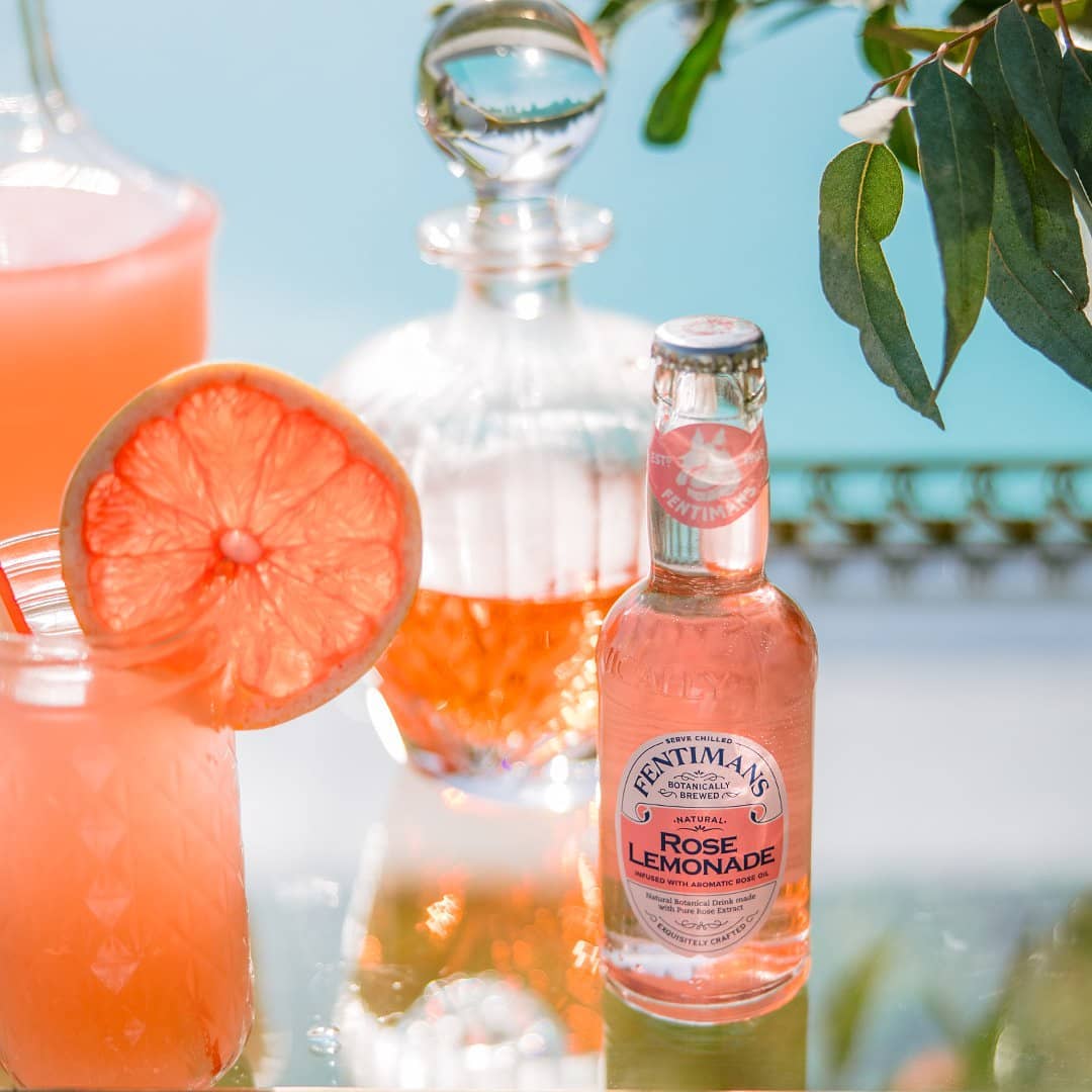 Fentimans Tonic Soda Chanh Vị Hoa Hồng Rose Lemonade Anh Quốc