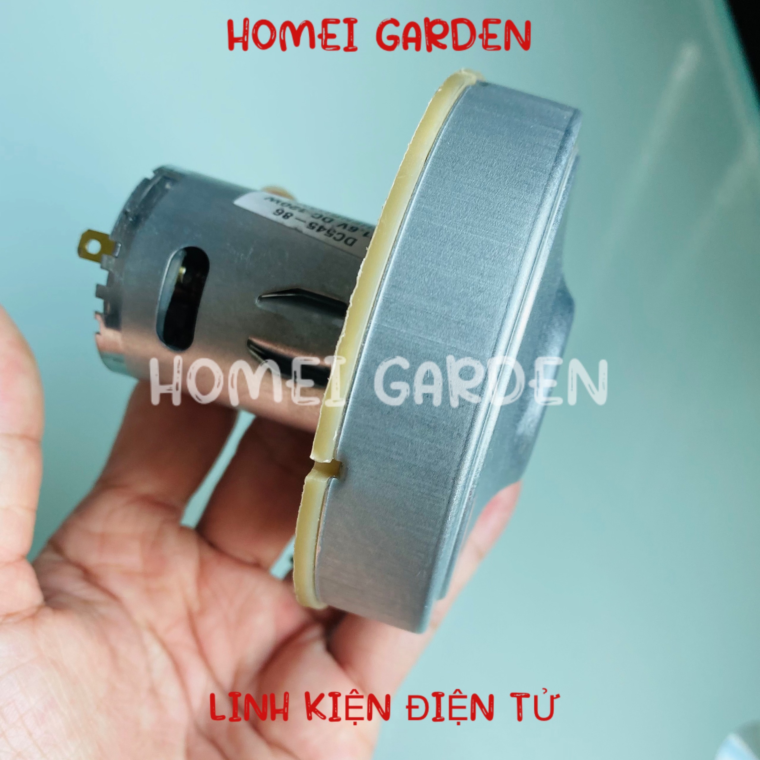 Motor máy hút bụi DC 21,6V - 24V 120W 140W có chổi than quạt nhôm công suất cao chất lượng cao mới 100% - HM0182