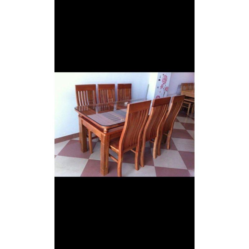 Bàn ăn gỗ tự nhiên. giá thật