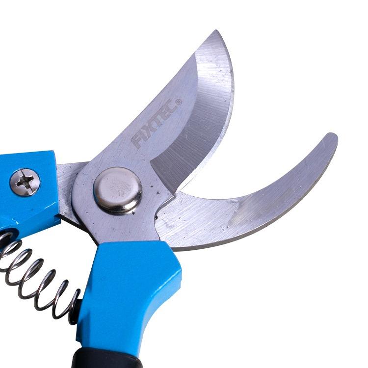 Kéo cắt tỉa cành cây cao cấp FIXTEC FHGS008 lưỡi hợp kim sắc bén, tay cầm đệm cao su an toàn, chắc chắn