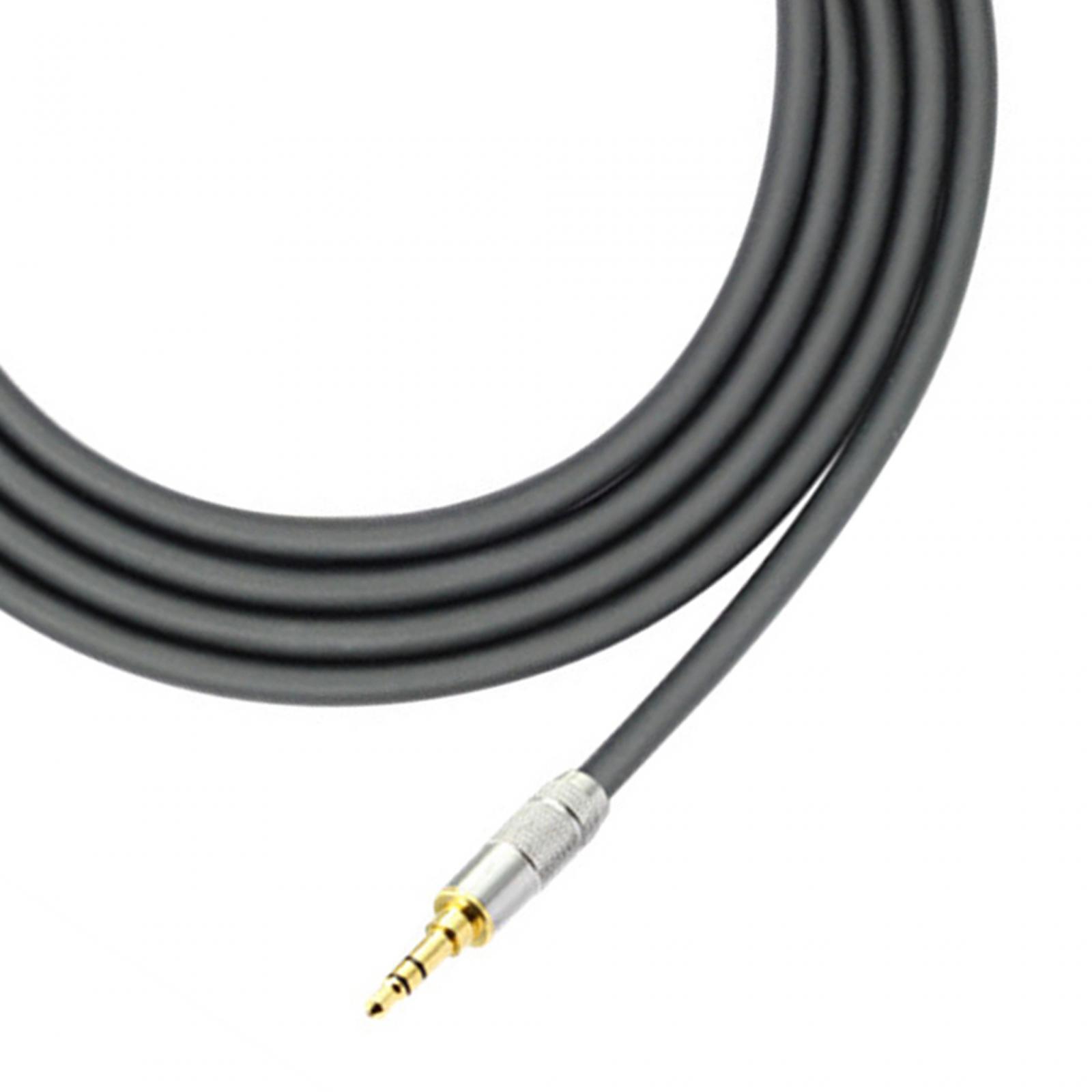 3.5 mm to 6.35 mm Audio Cable Stereo Audio Cable 3ft Repair Part Accessory 3.5 mm to 6.35 Audio Cord Adapter for Audio Computer Amp