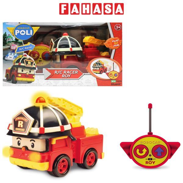 Đồ Chơi Mô Hình Xe Cứu Hỏa Roy Điều Khiển Có Đèn Và Âm Thanh - Robocar Poli 83186
