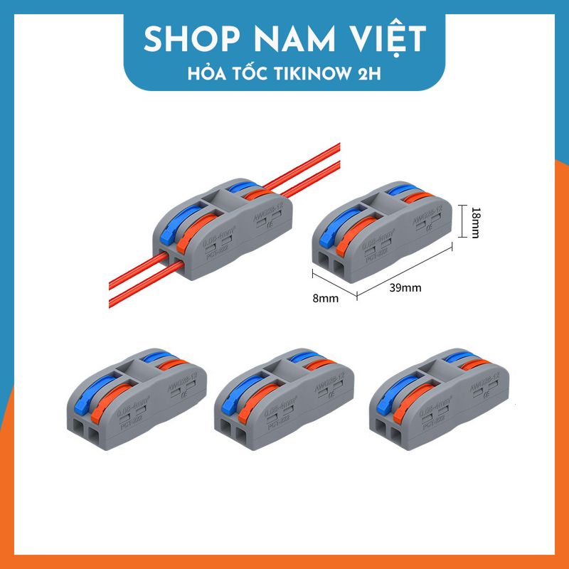 Set 5 Cút Nối Dây Điện KV774 / PCT, Kẹp Nối Dây Điện Nhanh