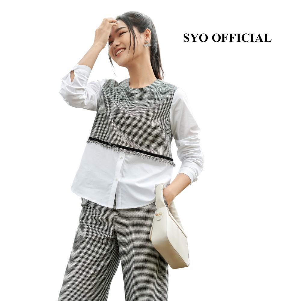 Quần culottes gấu to, lé gấu SYO Q6820019