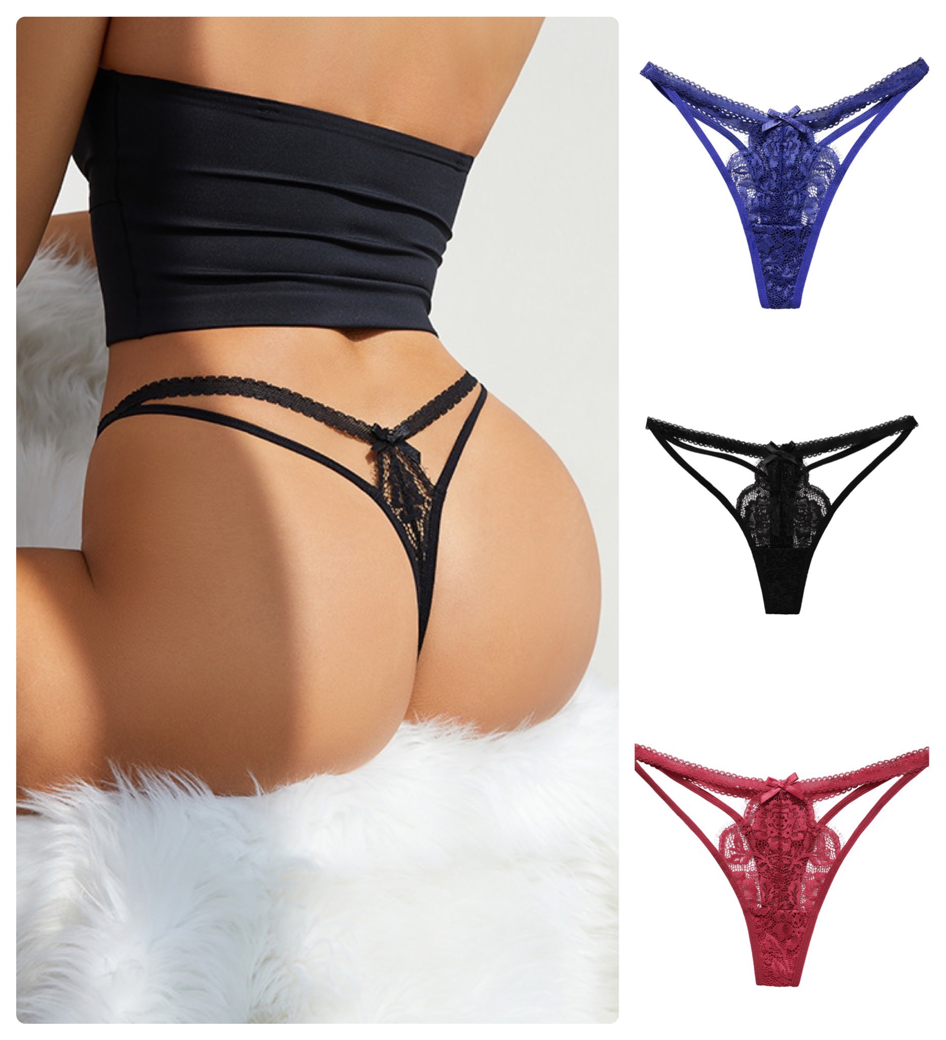Quần Lót Ren Thiết Kế Gợi Cảm - B.Lingerie