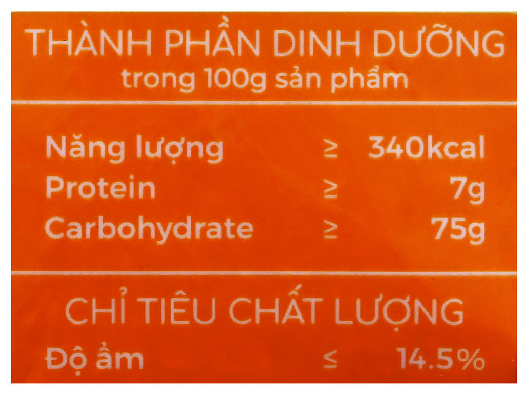Gạo Tấm Thơm Thanh Yến túi 2kg Vinh Hiển - Gạo ngon 3 Không - Ngọt cơm, Ngọt cháo